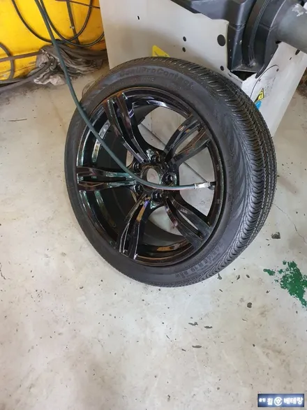 BMW6GT 크렉수리 및 중고타이어교환[휠복원잘하는곳][완벽수리] / 인천 서구 금곡동