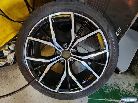 BMW 530i 컷팅 복원 & 순정휠교환 [휠전문][휠수리복원] / 인천 서구 금곡동
