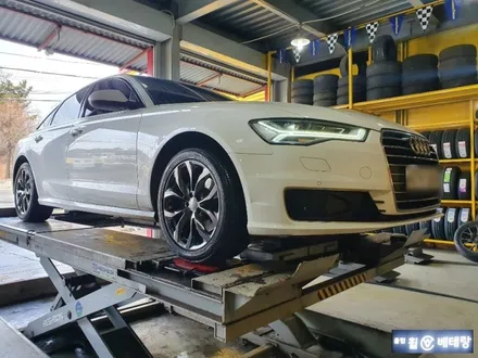 아우디A6 35TDI 고스트크롬복원 & 굳이어 이피션트그립컴포트 타이어교환[복원전문점][전문매장] / 인천 서구 금곡동
