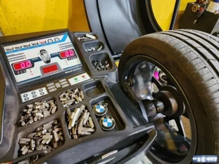 BMW 뉴X6 컷팅복원 [휠손상복원][휠복원싼곳] / 인천 서구 금곡동