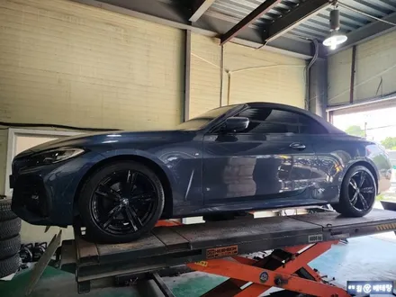 BMW 420i 유광블랙 복원 [휠선택복원][휠손상복원] / 인천 서구 금곡동