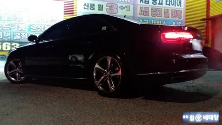 아우디A8 고스트크롬복원                                         굳이어 이글F1 타이어교환 / 인천 서구 금곡동