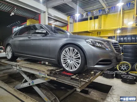 벤츠 S500 크렉 수리 [가까운휠복원][바람빠짐] / 인천 서구 금곡동