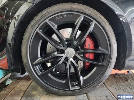 벤츠 E53amg 무광블랙 복원 [휠수리복원][휠도장복원] / 인천 서구 금곡동