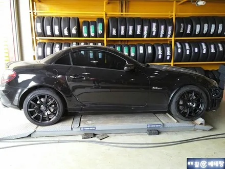 벤츠SLK 55amg 반무광블랙복원 [인천휠수리][김포휠수리] / 인천 서구 금곡동