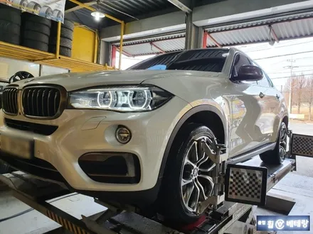 BMW X6 다이아컷팅 & 한국 벤투스S타이어교환  [저렴한가격][최고의기술] / 인천 서구 금곡동
