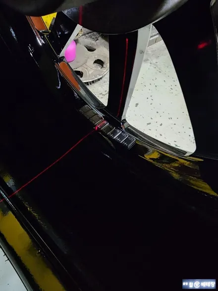 벤츠 S63amg 세라믹 골드 & 유광 블랙 복원 [휠도장전문][커스텀복원] / 인천 서구 금곡동