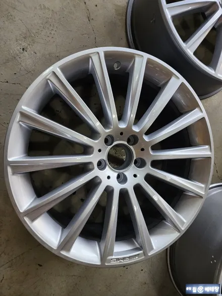 벤츠 S350d 실버 복원  [휠수리복원][김포휠복원] / 인천 서구 금곡동
