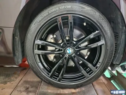 BMW 6GT 유광 블랙 복원 [휠긁힘복원][김포휠복원] / 인천 서구 금곡동