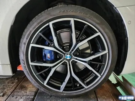 BMW 530i 컷팅 복원 & 순정휠교환 [휠전문][휠수리복원] / 인천 서구 금곡동