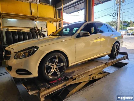 벤츠 E250d 크렉수리 & 중고 타이어 교환 [휠타이어][휠복원] / 인천 서구 금곡동