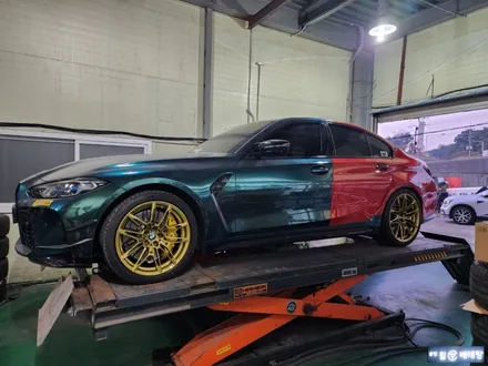 BMW M3 골드 브론즈 복원 [휠손상복원][커스텀복원] / 인천 서구 금곡동