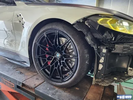 BMW M4 유광블랙 복원 [휠손상복원][휠복원잘하는곳] / 인천 서구 금곡동