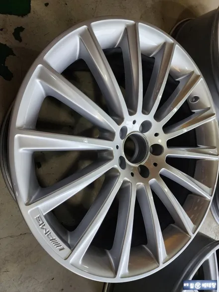 벤츠 S350d 실버 복원  [휠수리복원][김포휠복원] / 인천 서구 금곡동