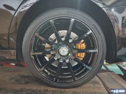 벤츠 S63amg 세라믹 골드 & 유광 블랙 복원 [휠도장전문][커스텀복원] / 인천 서구 금곡동