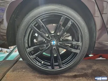 BMW 6GT 유광 블랙 복원 [휠긁힘복원][김포휠복원] / 인천 서구 금곡동