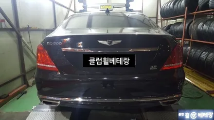 (인천검단휠수리복원)EQ900 컷팅휠복원 미세린타이어교체 (김포휠수리복원전문) / 인천 서구 금곡동