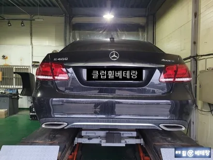 벤츠E300 컷팅복원 한국 벤투스S 타이어교환[림라인손상][휠수리복원] / 인천 서구 금곡동