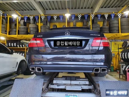 벤츠E63 amg 크렉수리 및 중고타이어교환 [바람빠짐현상][휠수리복원] / 인천 서구 금곡동