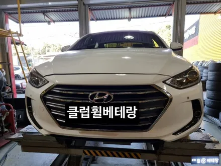 아반떼AD 컷팅복원 & 중고타이어교환[컷팅복원전문점][휠타이어전문] / 인천 서구 금곡동