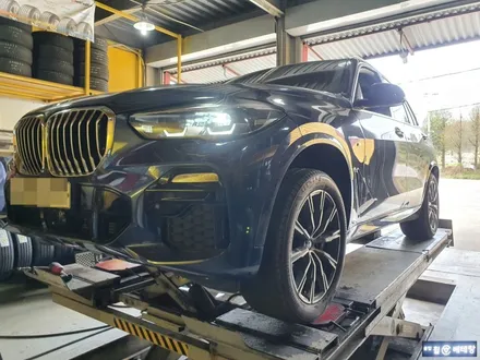 BMW 뉴X5 30d 굴절수리 & 브리지스톤 알렌자001 타이어교환[수입타이어][수리복원전문] / 인천 서구 금곡동
