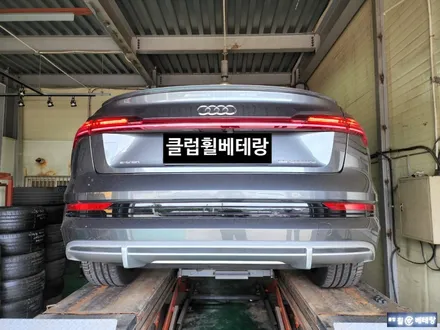 아우디 e-tron 컷팅복원[휠수리복원][휠복원예약] / 인천 서구 금곡동