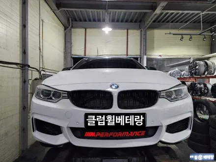BMW428i 무광검메탈복원 & 중고 스노우타이어교환 [휠크렉][휠복원][겨울용타이어] / 인천 서구 금곡동
