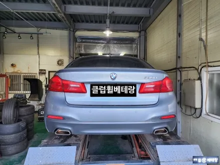 BMW530d 유광블랙복원 [림라인손상][휠복원] / 인천 서구 금곡동