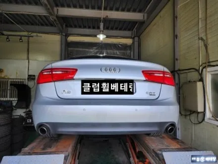 아우디A6 순정복원 & 한국 벤투스 컴포트 타이어교환 [휠타이어][휠복원] / 인천 서구 금곡동