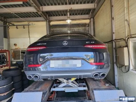 벤츠GT43amg 반무광블랙복원 [휠캡도장][휠손상] / 인천 서구 금곡동