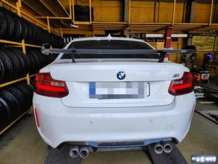 BMW 220d 유광블랙 복원 & 중고 타이어 교환 [휠수리복원][휠손상복원] / 인천 서구 금곡동