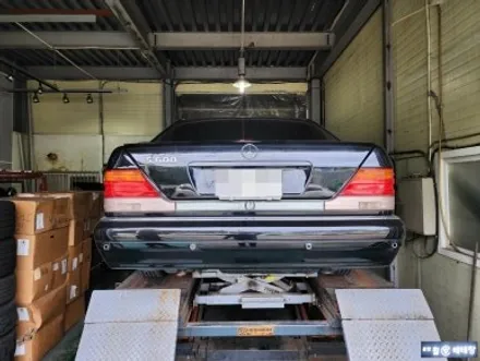 벤츠 S600 실버 복원 [휠수리복원][휠복원잘하는곳] / 인천 서구 금곡동