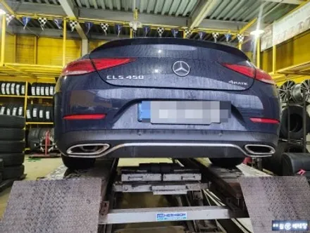 벤츠 CLS450 크렉 수리 [휠수리용접][휠크렉수리전문점] / 인천 서구 금곡동