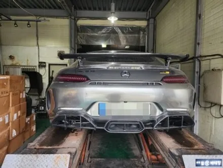 벤츠 AMG GT-R 유광블랙 복원 [휠긁힘][휠복원잘하는곳][선택복원] / 인천 서구 금곡동