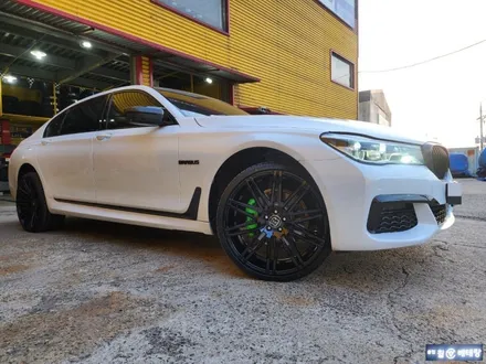 BMW760Ld 굴절수리,유광블랙복원,트라이앵글TH201 타이어교환 [휠타이어전문] / 인천 서구 금곡동