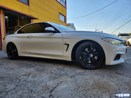 BMW420d 컨버터블 유광블랙복원[휠손상복원][백화현상] / 인천 서구 금곡동