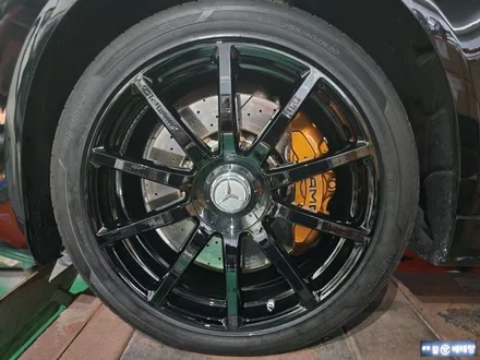 벤츠 S63amg 세라믹 골드 & 유광 블랙 복원 [휠도장전문][커스텀복원] / 인천 서구 금곡동