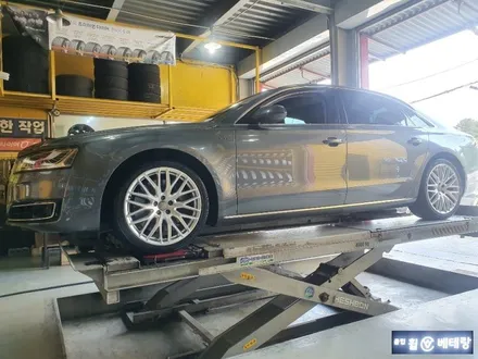 아우디A8L 6.0TDI 순정복원 및 금호 마제스티9 타이어교환[휠수리복원][고객님추천] / 인천 서구 금곡동