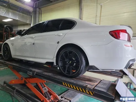BMW550d 크렉수리 & 중고타이어교환[휠타이어][휠수리복원] / 인천 서구 금곡동