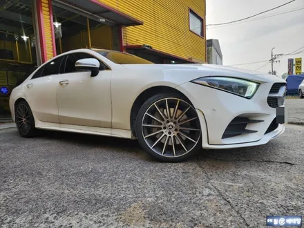 벤츠 CLS 450 크렉 수리 & 한국 벤투스 슈퍼 스포츠 올시즌 타이어 교환 [휠타이어전문][크렉수리전문점] / 인천 서구 금곡동