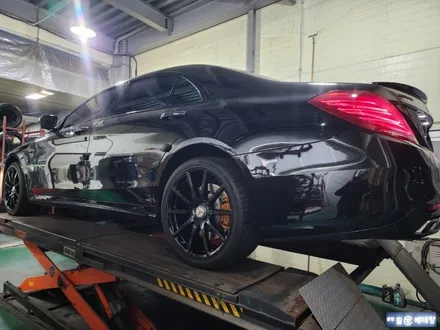 벤츠 S63amg 세라믹 골드 & 유광 블랙 복원 [휠도장전문][커스텀복원] / 인천 서구 금곡동