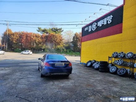 벤츠C45amg 굴절수리, 중고타이어교환 [휠복원][중고타이어많은곳] / 인천 서구 금곡동