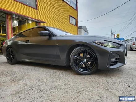 BMW 420i 쿠페 유광블랙 복원 & 중고타이어 교환 [휠손상복원][유광블랙맛집] / 인천 서구 금곡동
