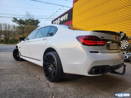 BMW760Ld 굴절수리,유광블랙복원,트라이앵글TH201 타이어교환 [휠타이어전문] / 인천 서구 금곡동
