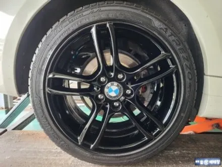 BMW 120d 유광블랙 복원 [휠도장][휠복원잘하는곳] / 인천 서구 금곡동