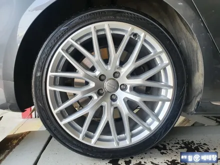 아우디A8L 6.0TDI 순정복원 및 금호 마제스티9 타이어교환[휠수리복원][고객님추천] / 인천 서구 금곡동