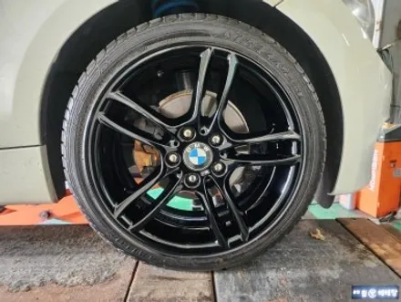 BMW 120d 유광블랙 복원 [휠도장][휠복원잘하는곳] / 인천 서구 금곡동