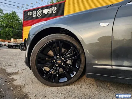캐딜락 CT6 유광블랙 복원 [휠수리복원][휠도장복원] / 인천 서구 금곡동