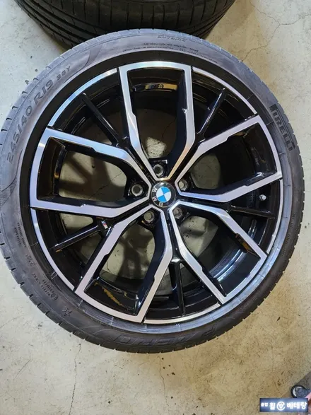 BMW 530i 컷팅 복원 & 순정휠교환 [휠전문][휠수리복원] / 인천 서구 금곡동