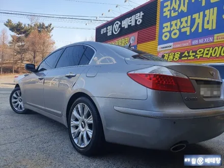 제네시스BH380 하이퍼블랙순정복원 & 브리지스톤 에코피아EP300 타이어교환[도막손상][완벽한기술력] / 인천 서구 금곡동
